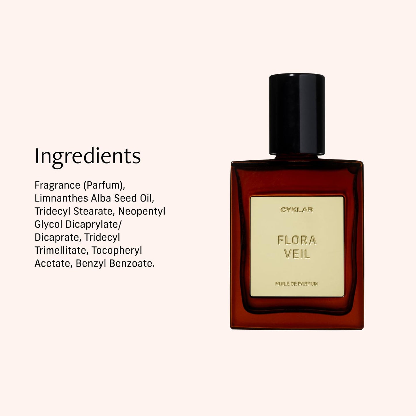 Perfume Oil Roll-On. Travel-Friendly Flora Veil Fragrance With Raspberry, Peony, and White Amber Notes. Long-Lasting Essential Oil Parfum For Women and Men. 0.5 Fl Oz Scented Rollerball Bottle