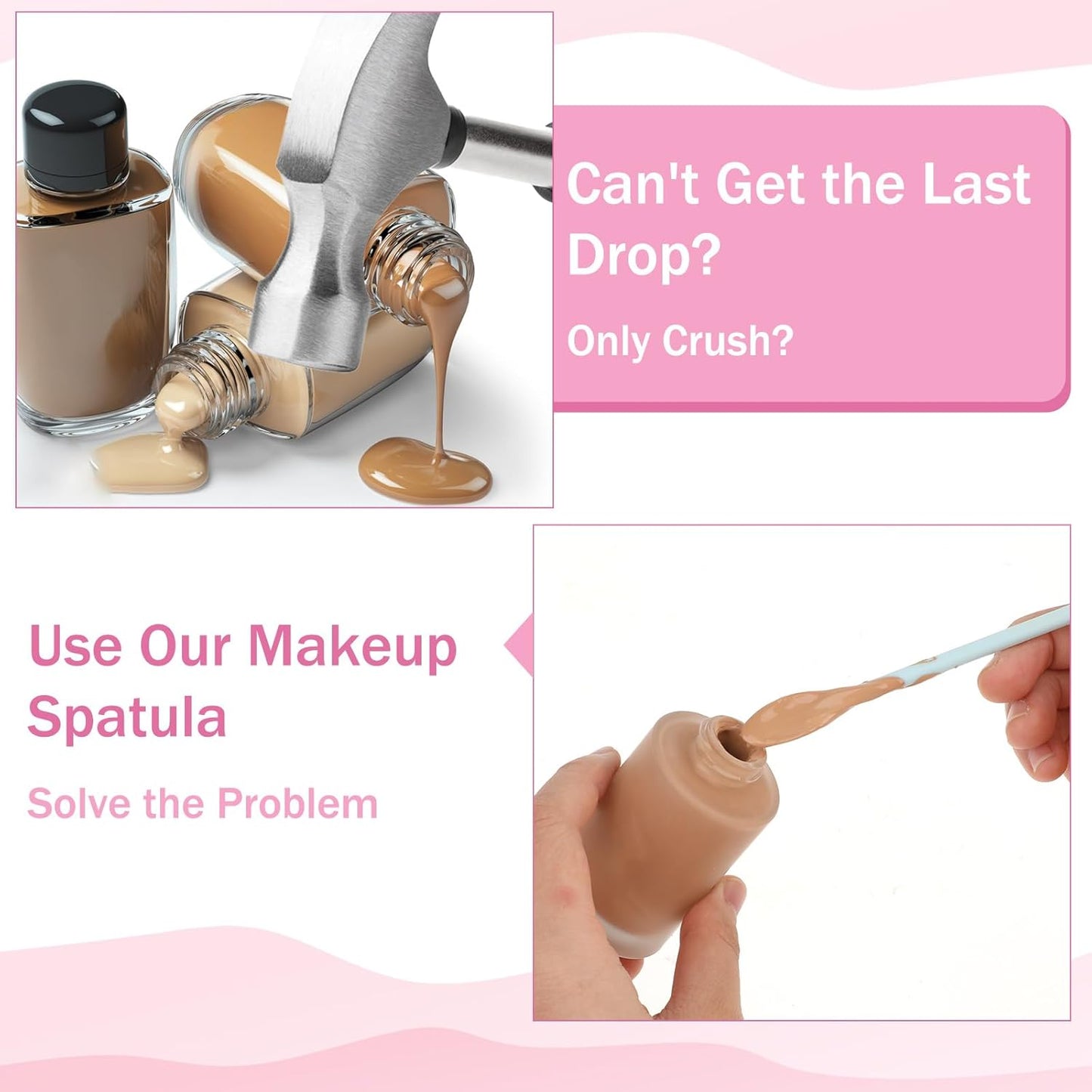 5 PCS Beauty Spatula Makeup Spatulas Silicone Cosmetics Lotion Spatula Multicolor Facial Spatula Set Reusable Rubber Spatula Beauty Silicone Stir Sticks for Cosmetic Kitchen Bottles