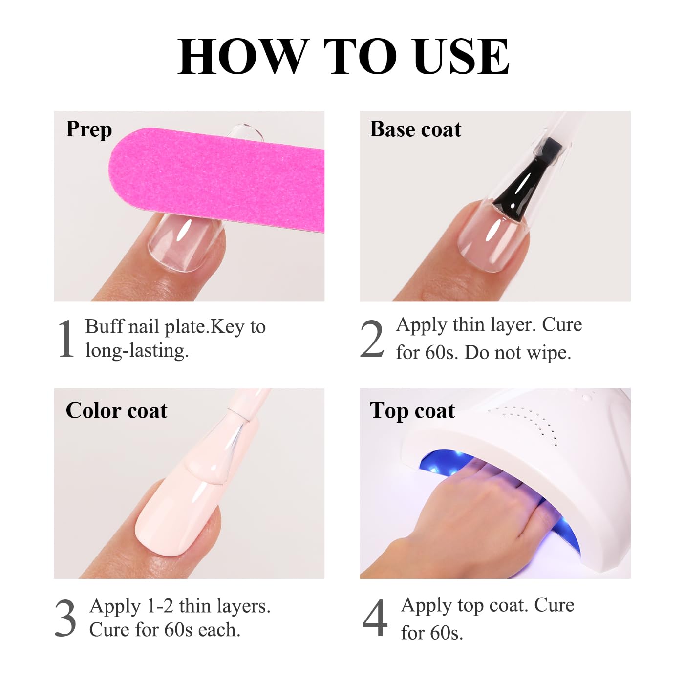 Imtiti Glitter Gel Nail Polish, Rose Pink Pearl Glitter Nail Gel Polish Diamond Shimmer Sparkle Soak Off UV LED Spring Summer Manicure 10ML