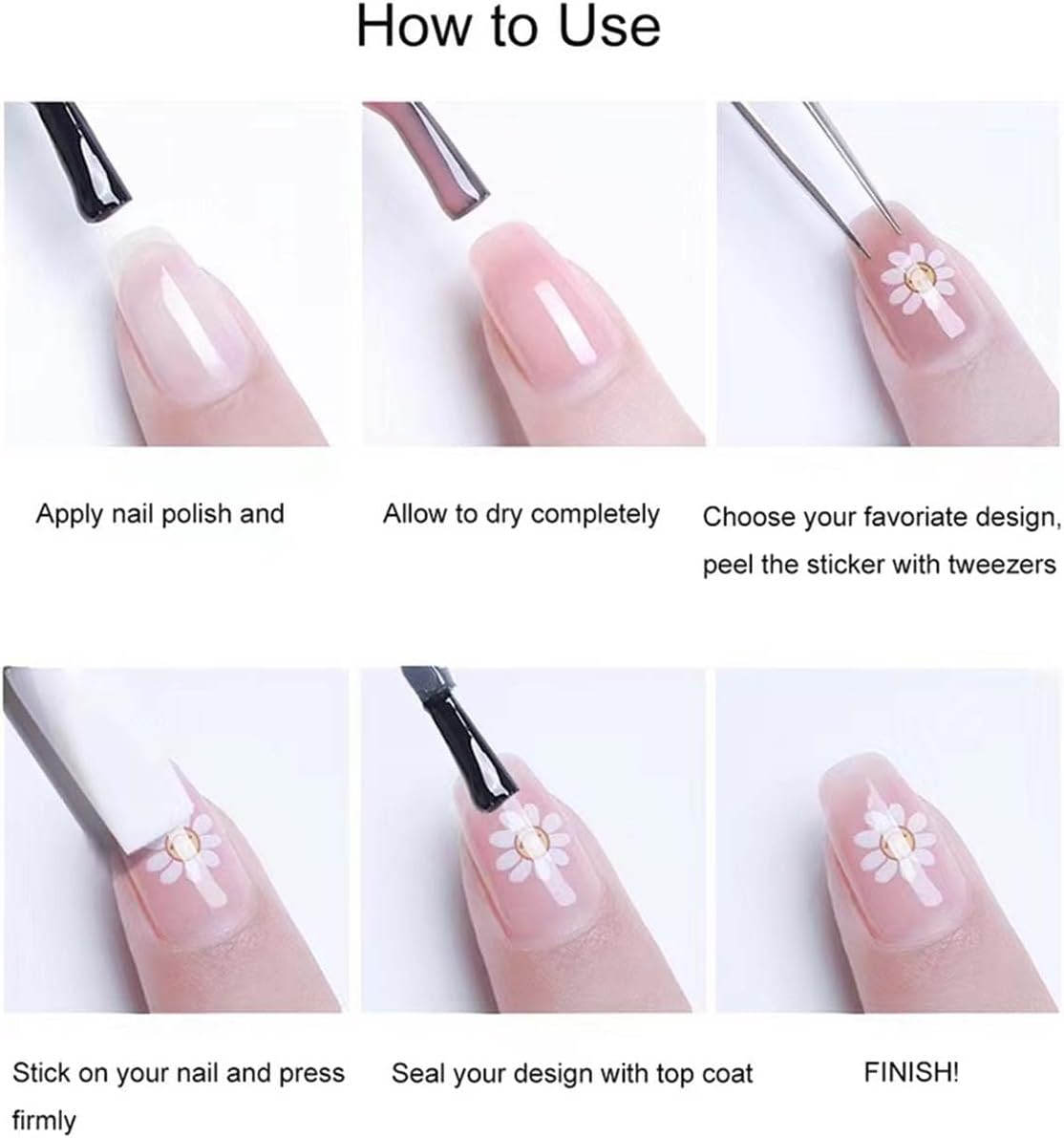 Colorful Snowflake Nail Sticker 3D Embossed Self-Adhesive Nail Decals Christmas Nail Art Sticker Winter Nail Supplies Design for Women Manicure Decorations Accessories