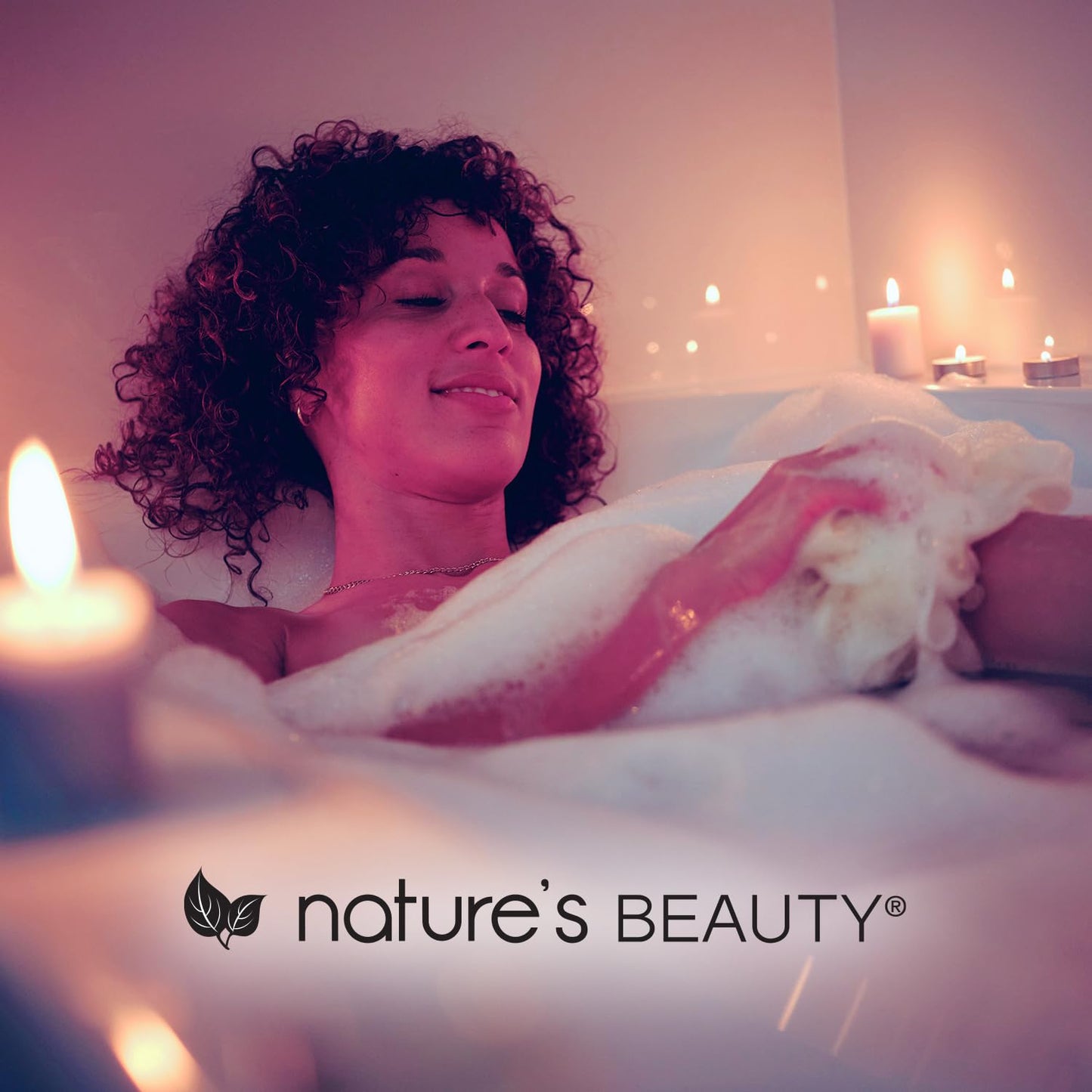 Nature's Beauty Lavender Chamomile Sleep Body Wash - Gentle Cleanser for All Skin Types - 16 Fl Oz