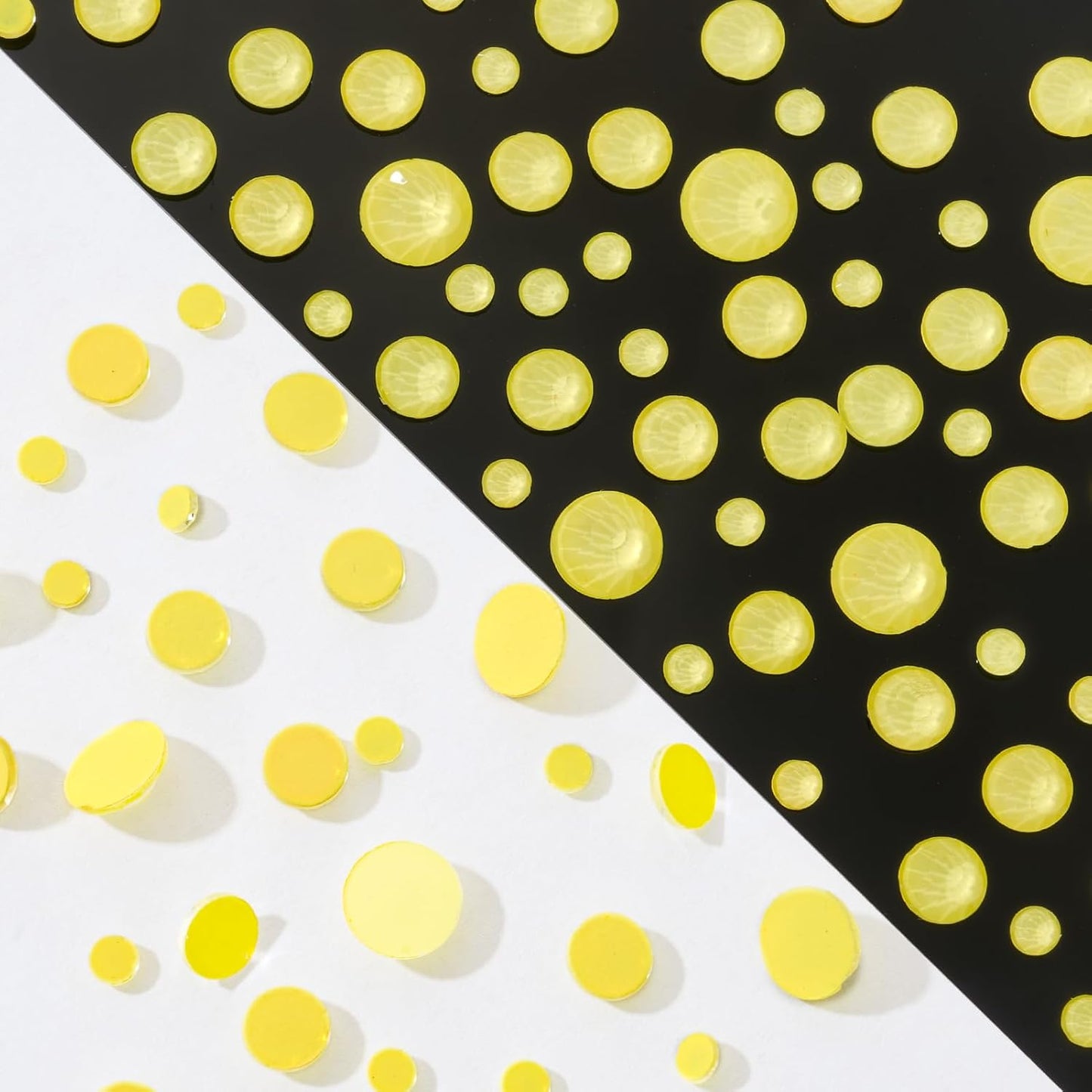 Mocha Citrine Flatback Rhinestones, Glass Rhinestones for Nail Art and Craft, Glue Fix, Loose Crystal Gemstones(Mocha Citrine, SS12, 1440pcs, 2.9-3.0mm)