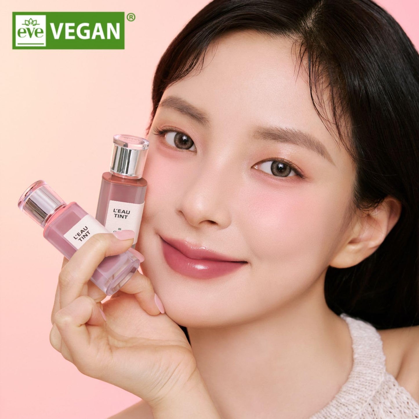 BBIA L’EAU Tint – Glossy & Glow Lip Stain, Watery Lip Tint, Non-Sticky, High Shine Finish, Long-lasting, Moisturizing, Lightweight, Natural, Daily Use, Vegan, Korean Lip Makeup (01 GARDENIA L'EAU)