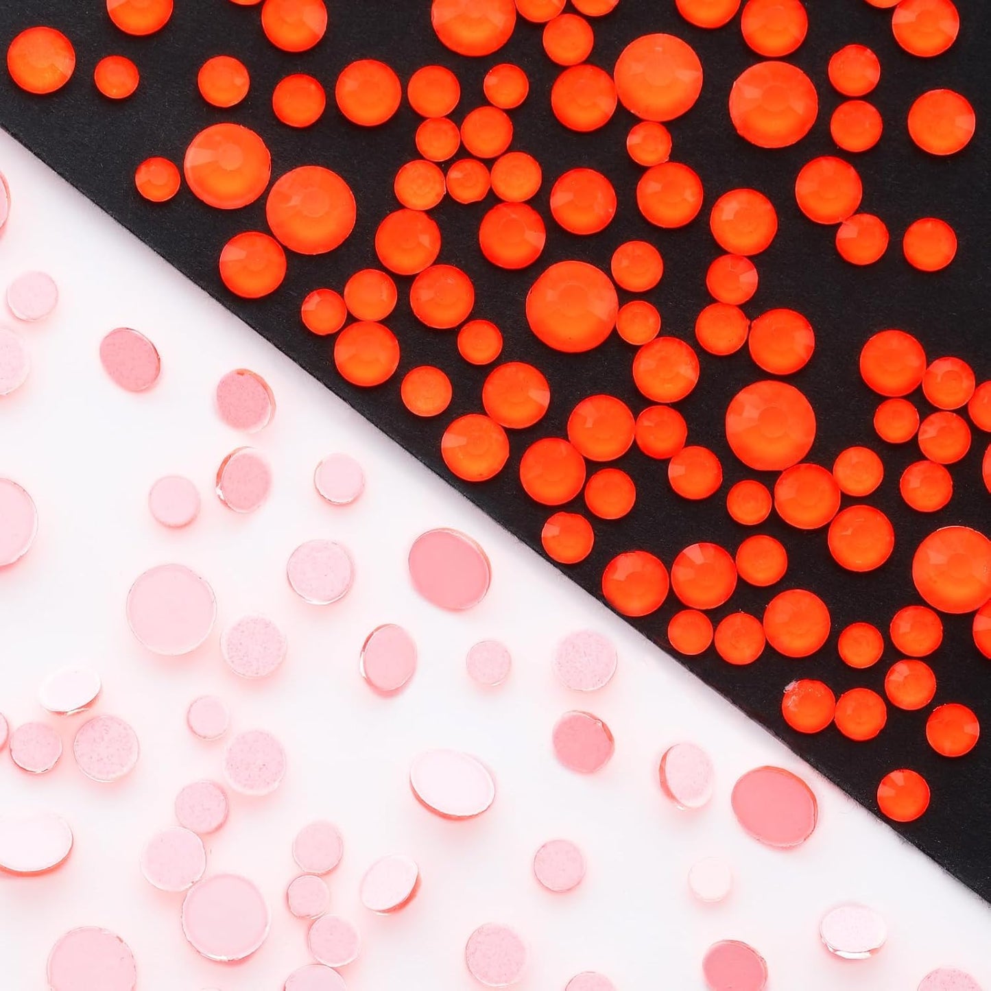 Neon Hyacinth Flatback Rhinestones, Glass Rhinestones for Nail Art and Craft, Glue Fix, Loose Crystal Gemstones(Neon Hyacinth, SS16, 1440pcs, 3.8-4.0mm)