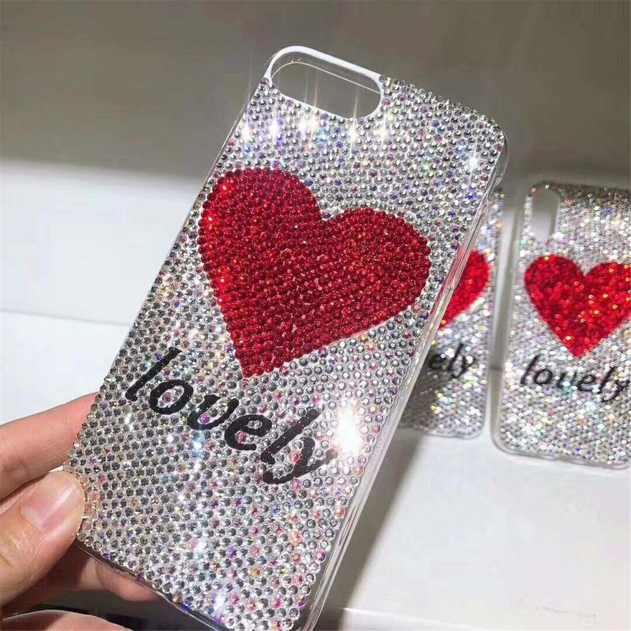 4500 Pcs SS6 2mm AB Flatback Rhinestones for Nails Art Crafts Glitter Round Shine Gems Crystals DIY Clothes Shoes (Light RoseRed AB)