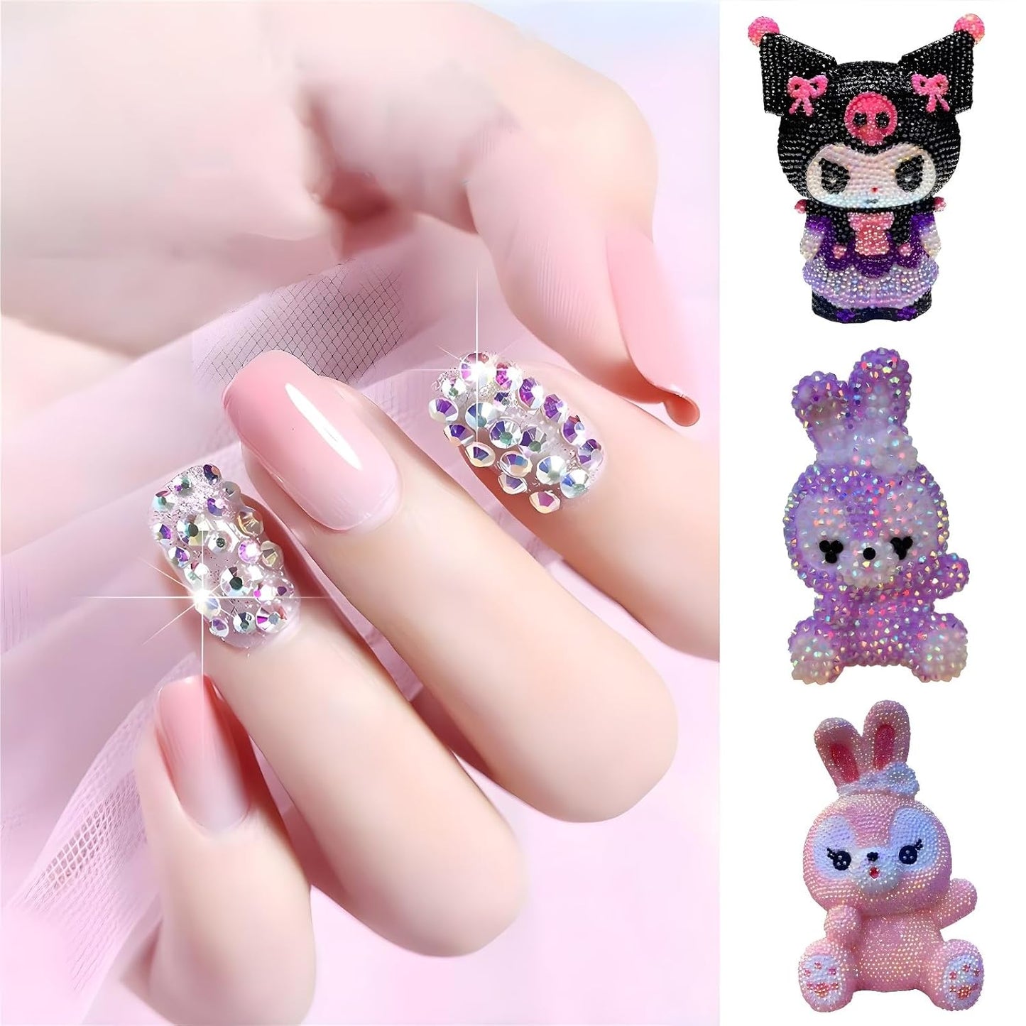 Flatback Rhinestones Round Gems for Nails Art and Crafts 4000Pcs SS12 3mm Glitter Crystals Stone DIY Bags Clothes Shoes (Citrine)