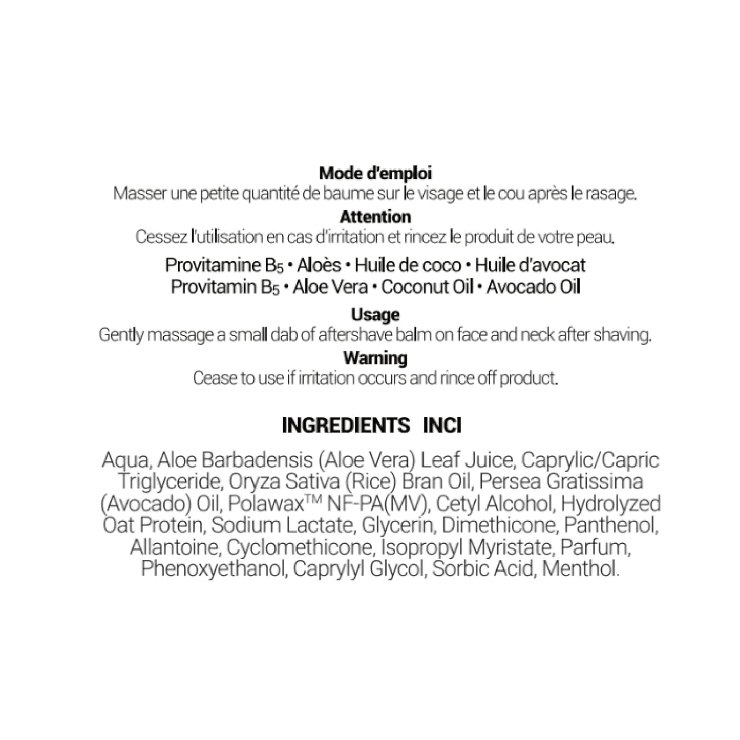 Aftershave Balm for Men | Bay Rum Scent | Canadian Made by Skilled Artisan | After Shave Balm Prevent and Cure Razor Burns | 100 ml (3.4 oz)