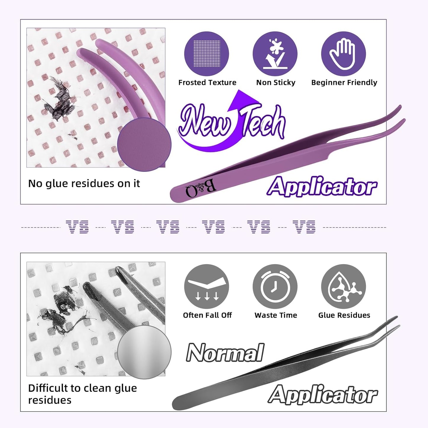 Lash Extension Kit 3D Thick Lash Clusters Kit 280pcs Eyelash Extension Kit 10-18mm 70D+90D D Curl DIY Lash Extension Kit with Lash Bond and Seal, Lash Remover (KIT-70D+90D-MIX10-18mm)