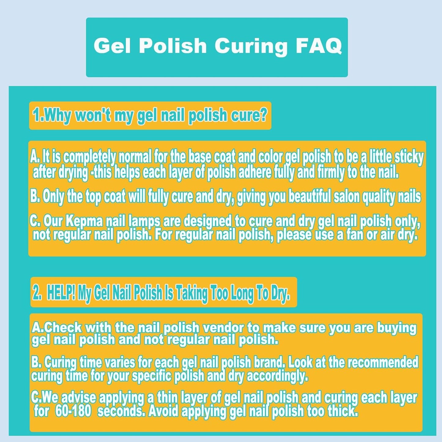 Kepma UV LED Nail Dryer Mini lamp Portable Curing Light for Gel Nail Polish,6w(White)