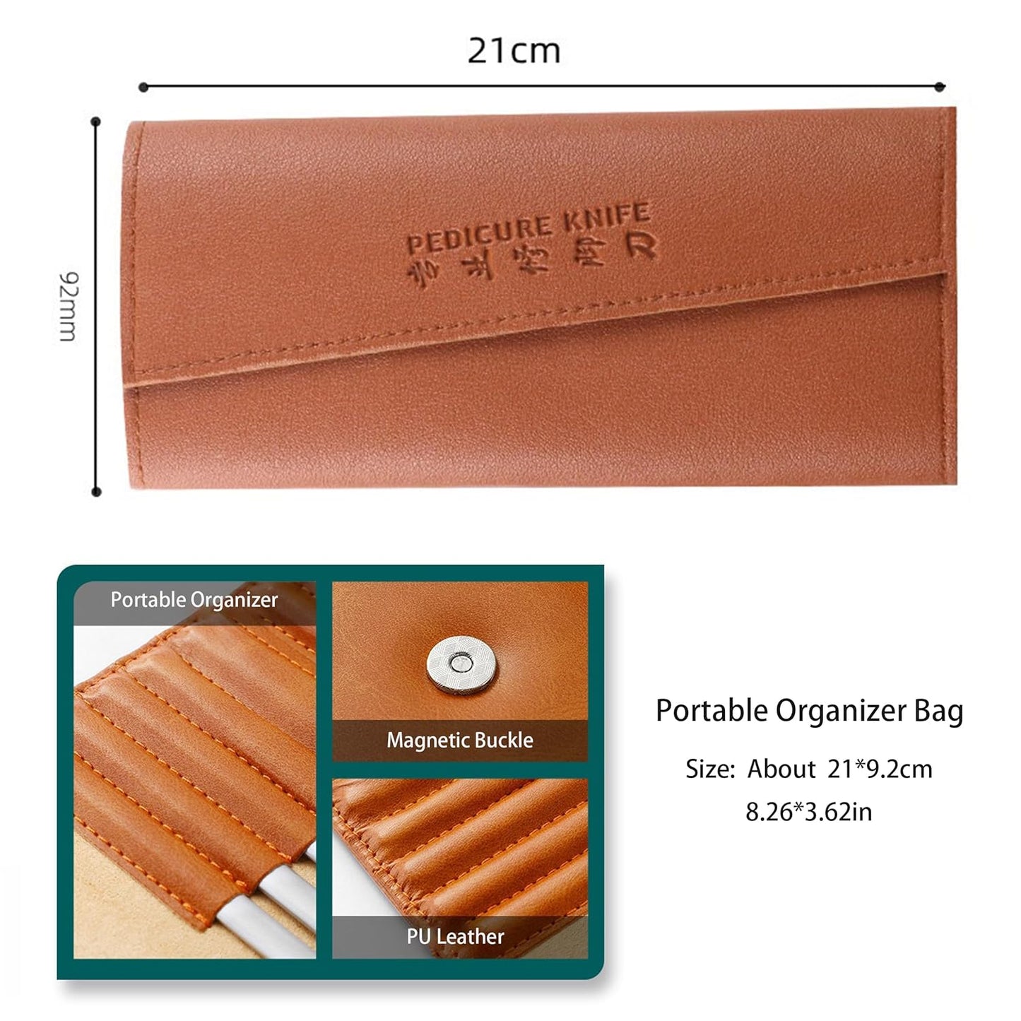 Pedicure Knife For Feet Professional Callus Knife Ingrown Toenail Knives Foot Care Tools Dead Skin Removal Nail Scraper File (Pedicure Knife (Silvery))