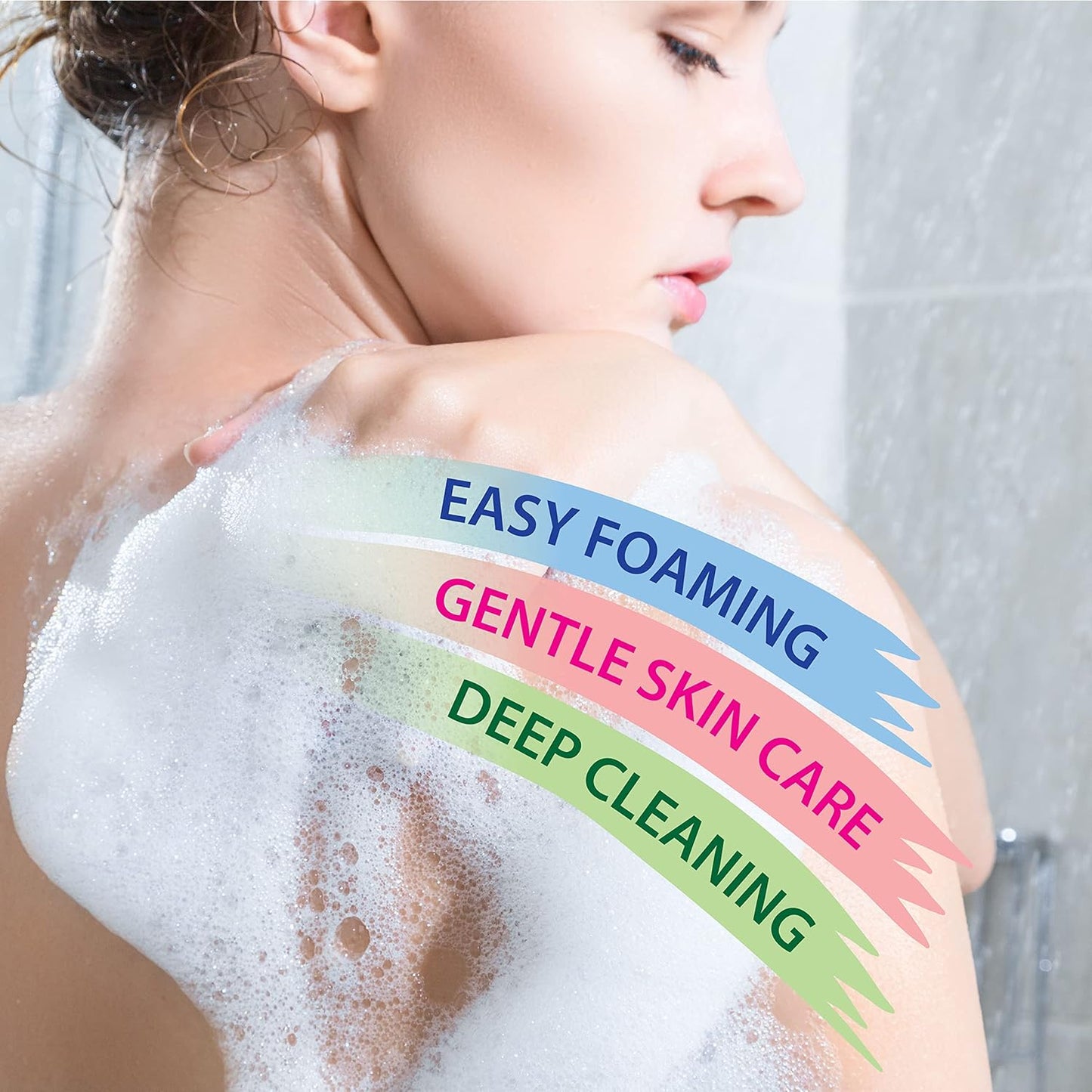 Dead Sea Collection Coconut Body Wash for Women and Men - with Pure Dead Sea Minerals and Coconut Oil - Cleanses and Moisturizes Skin - Pack of 2 (67.6 fl. oz)