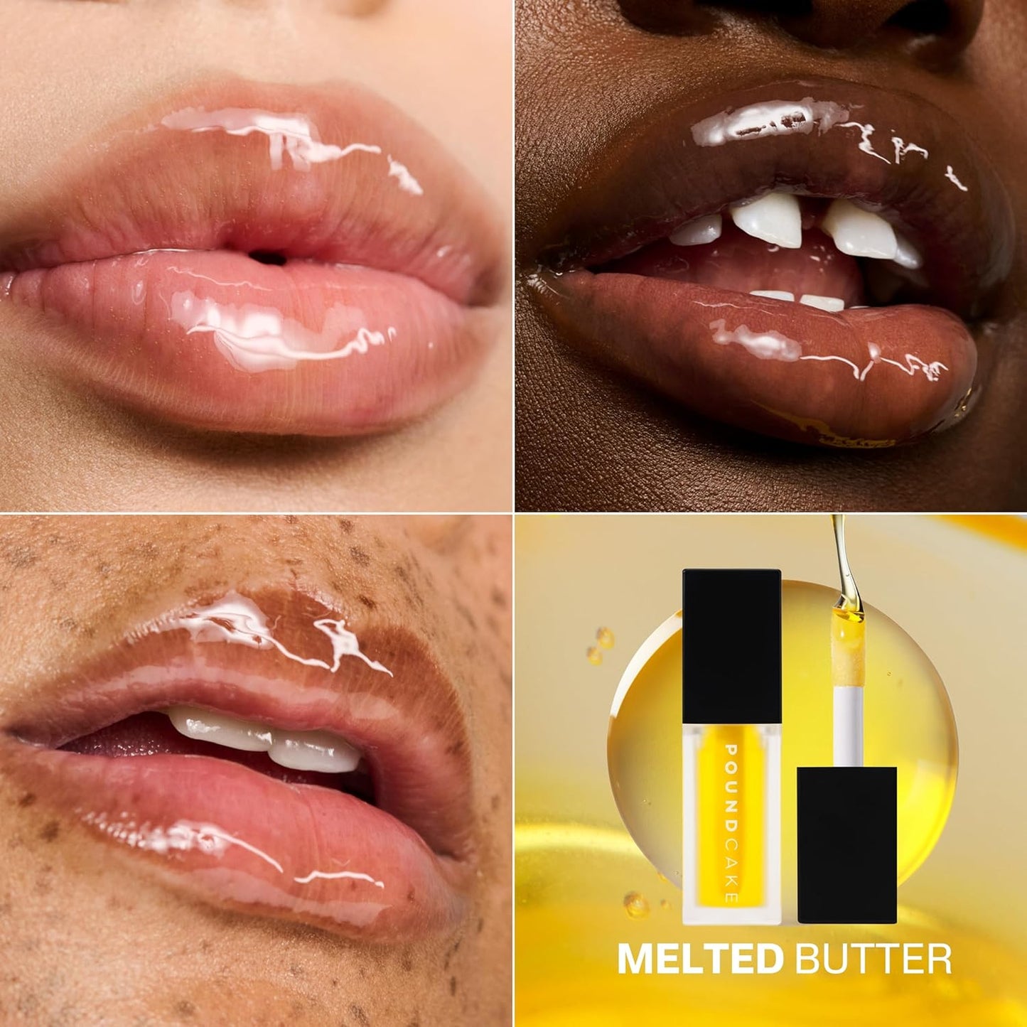 Cake Theory: Lip Tone Equalizing Oil | For Enhanced Lip Color | Hydrating and High-Shine Blurring Lip Oil with Yellow Tint | Clean, Vegan, and Moisturizing Formula β 0.23 oz, Melted Butter