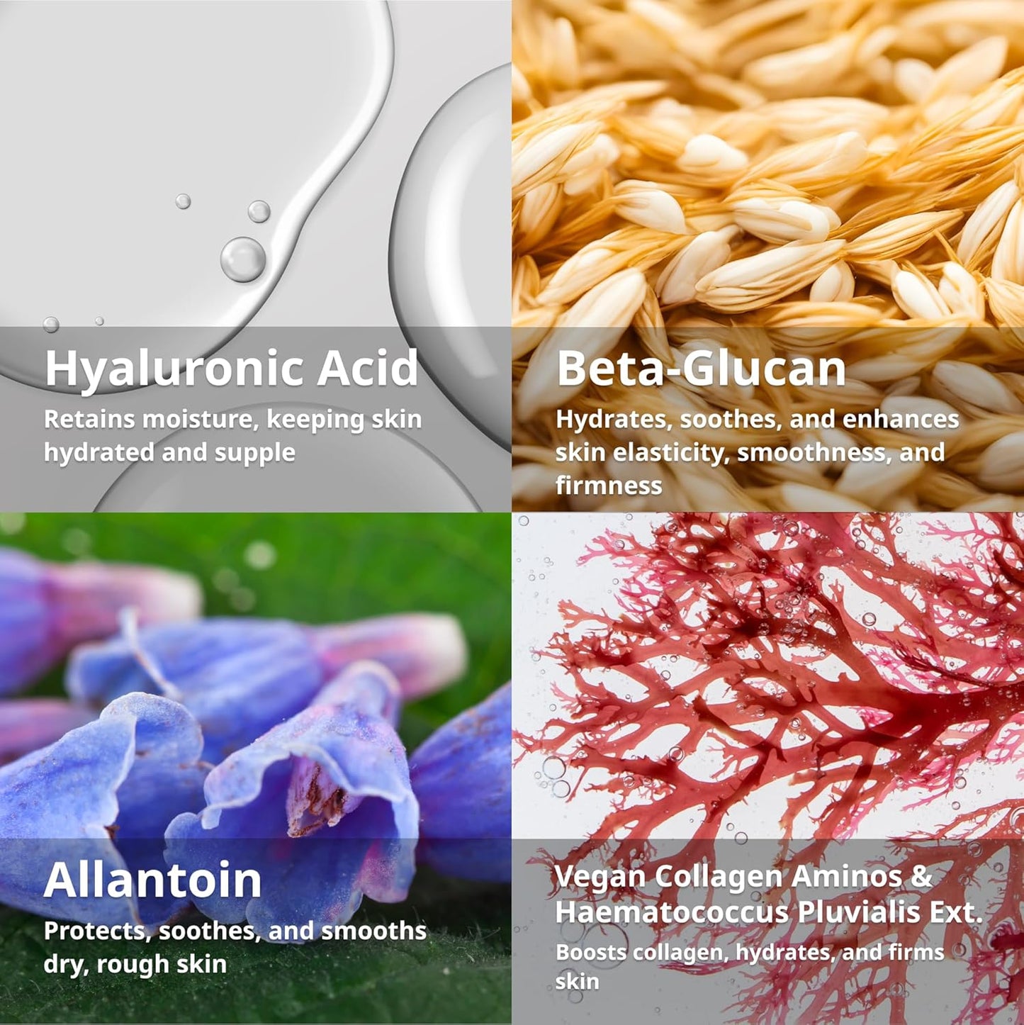 Hyaluronic Aqua Gel, Lightweight Daily Moisturizer with Hyaluronic Acid for Deep Hydration, Soothing, Fast-Absorbing, Fragrance-Free Face Cream for Sensitive Skin and All Skin Types (50 ml).