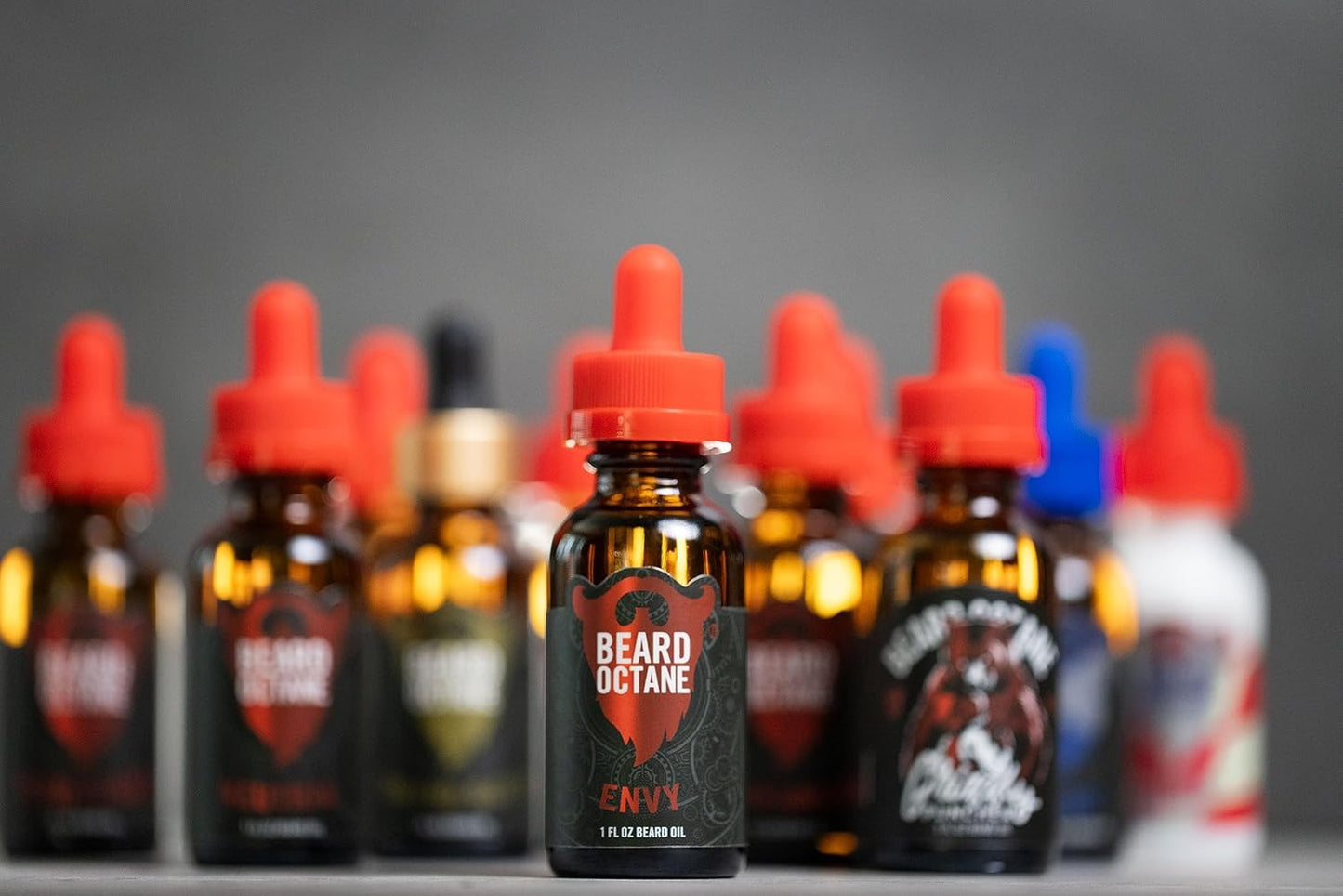 Beard Octane: Grizzly Puncher - Natural Beard Oil w/Argan Oil - 1 Oz - Promotes Healthy Softer Beards - Made in USA - Premium Handcrafted Beard Care