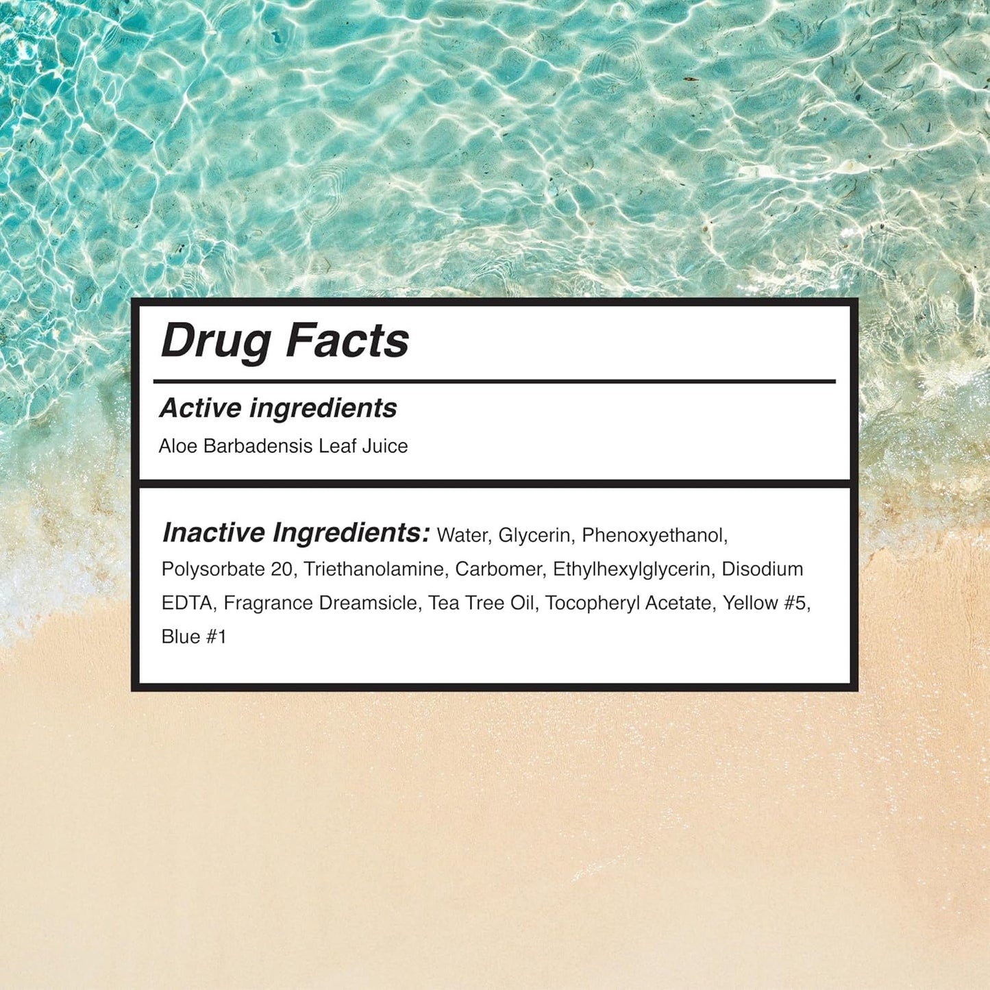 Surface Aloe Vera Gel, Sunburn Relief and After Sun Care, Cooling Hydrating Gel for Face and Body, Non-Greasy Fast-Absorbing Moisturizer for Post Sun Exposure, After Run or Outdoor Recovery