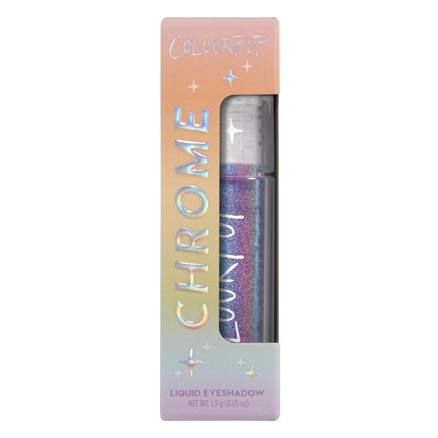 ColourPop Chrome Liquid Eyeshadow - Color-Shifting Chrome Eyeshadow with Long-Lasting & Ultra-Pigmented Formula - Same Vibe (0.05 oz)