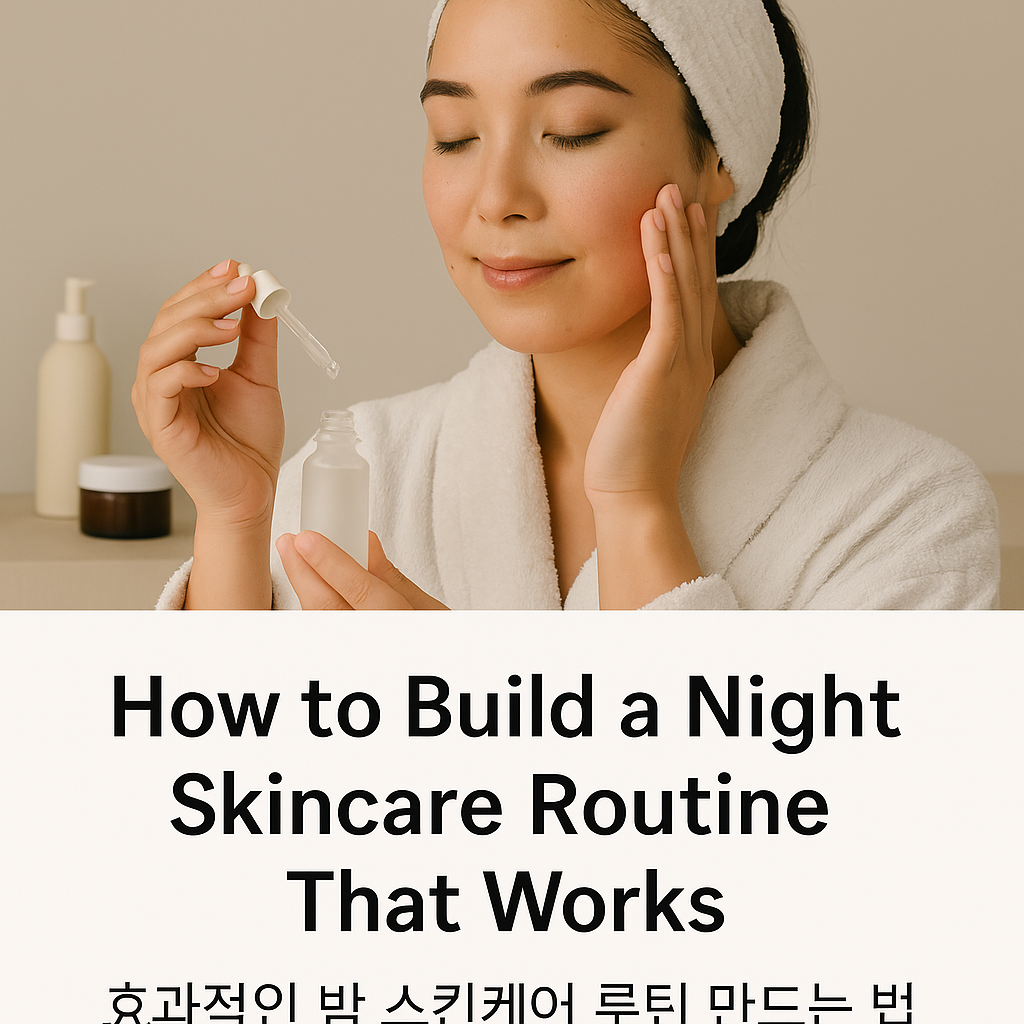 How to Build a Night Skincare Routine That Works