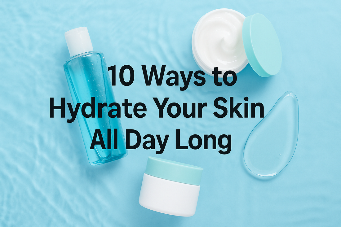 ⭐ 10 Ways to Hydrate Your Skin All Day Long