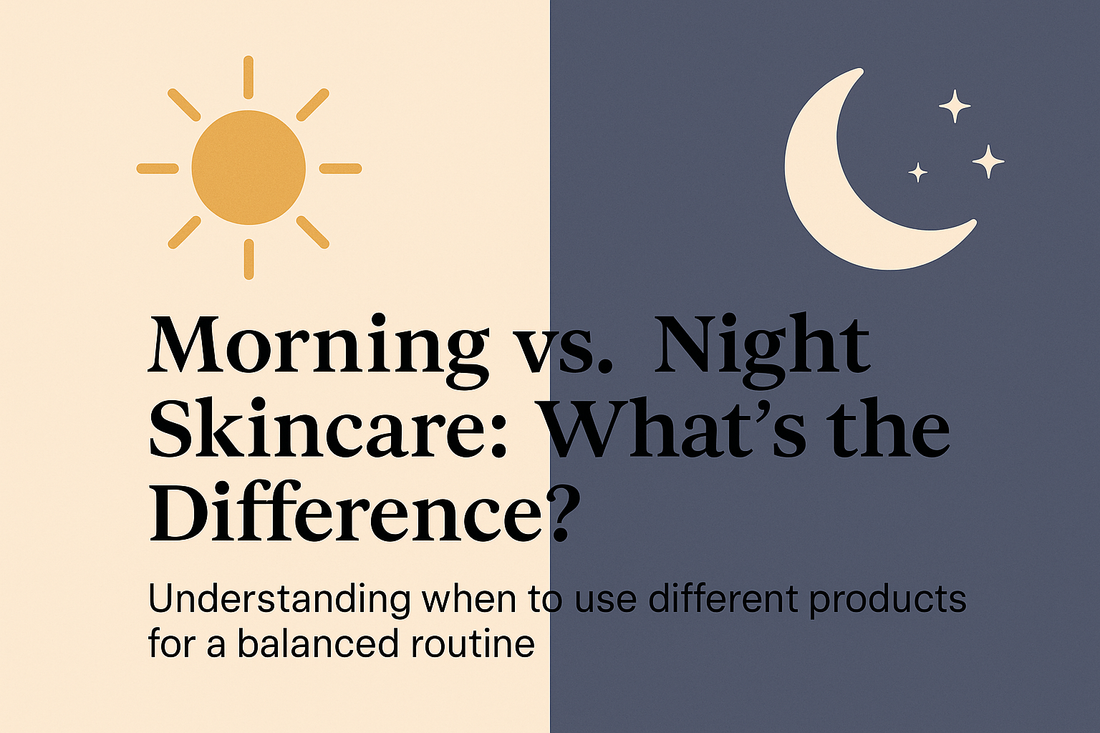 Morning vs. Night Skincare: What’s the Difference?