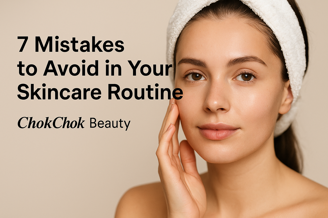 ✨ 7 Mistakes to Avoid in Your Skincare Routine