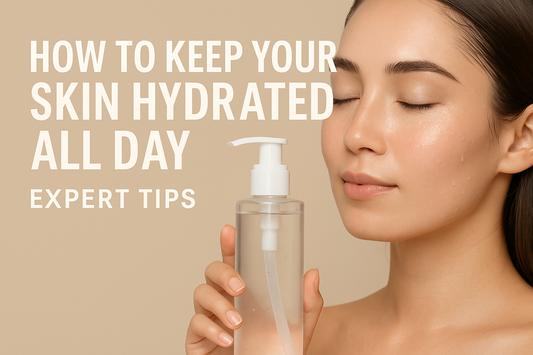 How to Keep Your Skin Hydrated All Day: Expert Tips