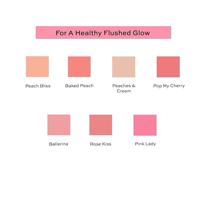 Revolution Beauty, Blusher Reloaded, Pressed Powder Face Blusher, Highly Pigmented & Long Lasting Formula, Rose Kiss, 0.26 Oz.