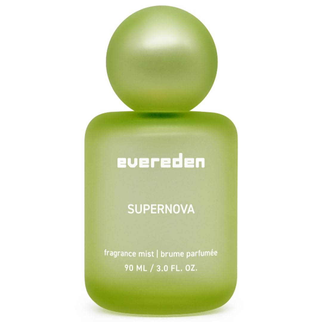 Evereden Fragrance Hair and Body Mist - Supernova: Clean and Vegan Collectible Hair and Body Spray for Teen Girls - Amplify Your Self Expression with Iconic Scents in Aesthetic Bottles