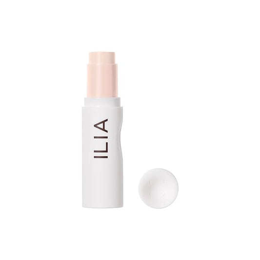 ILIA - Skin Rewind Complexion Stick - Foundation + Concealer + Skincare | Non-Toxic, Vegan, Cruelty-Free, Clean Makeup (1N - Hinoki, 0.35 oz | 10 g)