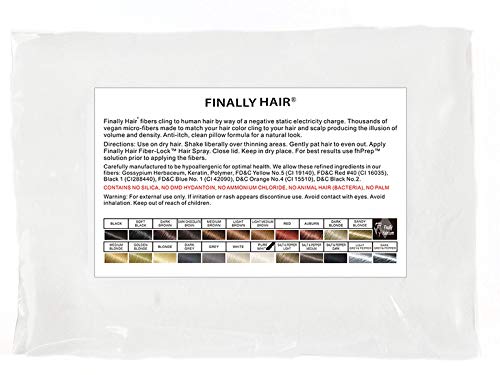 New Hair Building Fibers 100+14=114 Grams. Highest Grade Refill That You Can Use for Your Bottles From Competitors Like Toppik, Xfusion, Instant Hair (Off White)