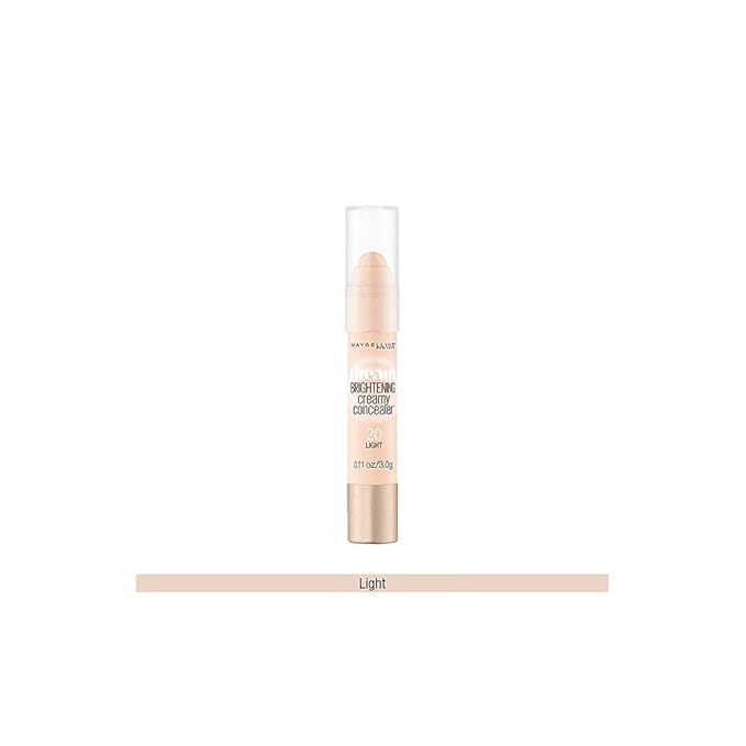Maybelline New York Dream Brightening Creamy Concealer, Light, 0.11 oz.