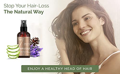Seven Minerals Anti-hair Loss Treatment - Magnesium Spray for Men and Women | Made in USA - 100 Percent Natural and Organic | eBook Included (New)