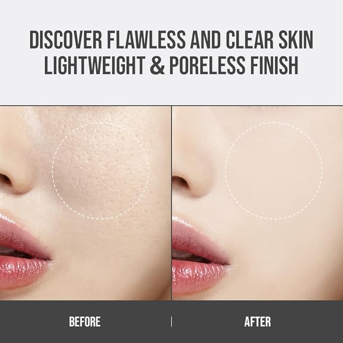 Translucent Set Finishing Powder - Sebum Control Face Loose Powder, Matte & Silky Finish, Lightweight, Long-lasting, Korean Makeup, 0.24 Oz. (02 Skin Beige, 0.24 Oz.)