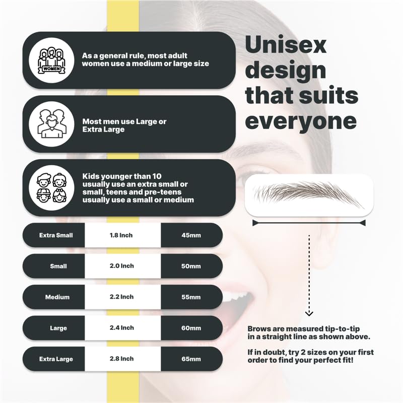 50 Pairs Dark Brown Temporary Eyebrow Tattoos, Waterproof and Smudge-Proof Dark Everyday Style Realistic Eyebrow Stickers for Men & Women, Easy to Apply, Won't Work on Existing Brows