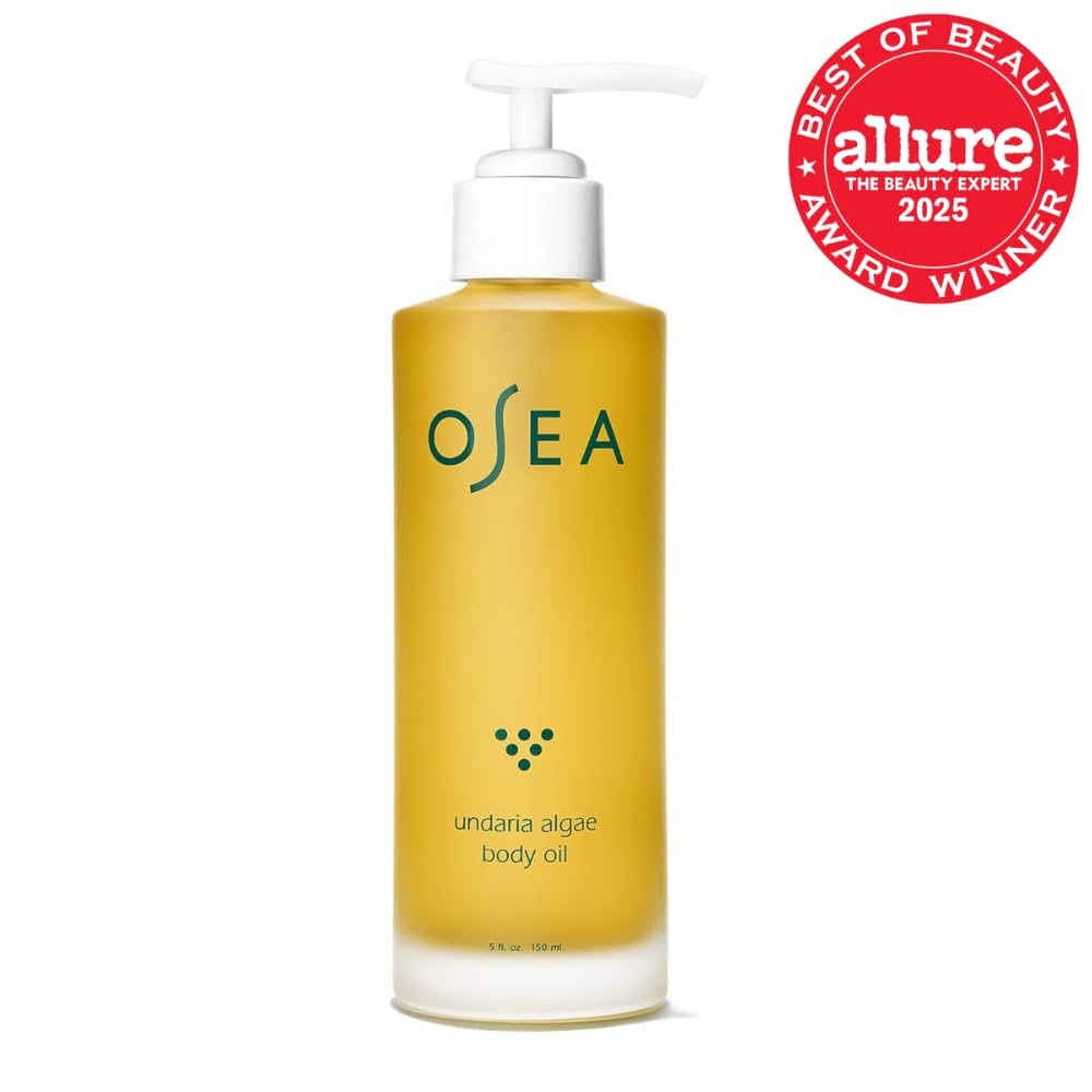 OSEA Undaria Algae™ Body Oil 5 oz - After Shower Body Oil - Non-Greasy Body Serum & Fast Absorbing Skincare - Clean Beauty & Vegan Seaweed Body Moisturizer for Dry Skin