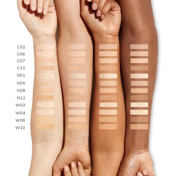 FARMASI Vfx Pro Liquid Concealer Makeup, All-in-one Full Coverage, Highly Pigmented Concealer for All Skin Type, Hide Shadows & Imperfections, Enhance Skin Fullness Foundation Concealer 0,24 Fl Oz N08