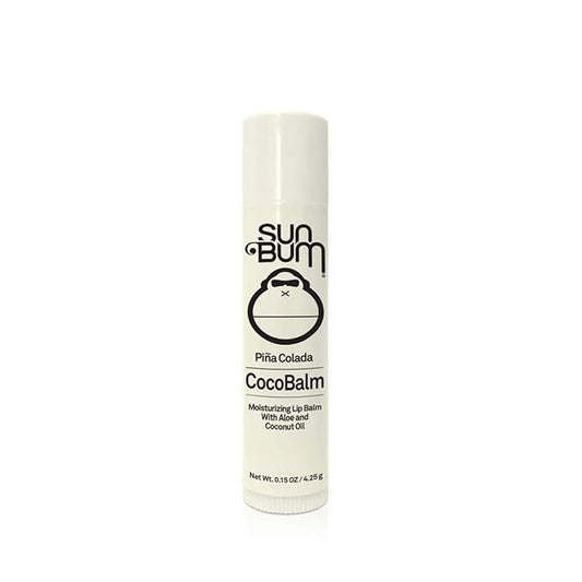 Sun Bum Piña Colada Cocobalm | Hydrating Lip Balm with Aloe | Hypoallergenic, Paraben Free, Silicone Free, | 0.15oz Stick (20-48058)