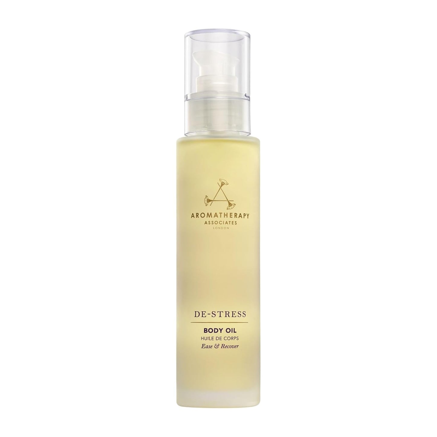 Aromatherapy Associates De-Stress Body Oil Made with Ginger and Rosemary Essential Oils and Arnica Flower Extract (3.4 fl oz)