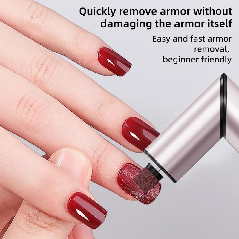 Foldable Foot Callus Remover Tool Electric-Professional Aluminum Callus Remover for Feet-Stepless Speed Control Pedicure Tools for Dead Skin with 20pcs Sandpaper Discs