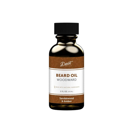 Detroit Grooming Beard Oil | Hydrating & Nourishing Formula • Woodward Scent (2 oz)