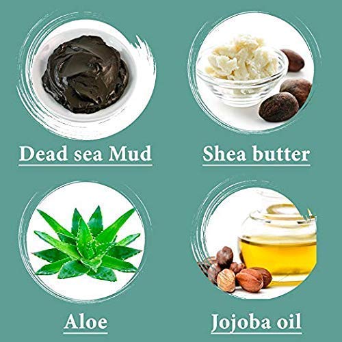 Dead Sea Mineral Mud Mask Scented with Lavender for Face and Body - 100% Natural Minerals - Minimize Pores, Removes Blackheads and Wrinkles for Men and Women, a Healthier Complexion 8.8 oz