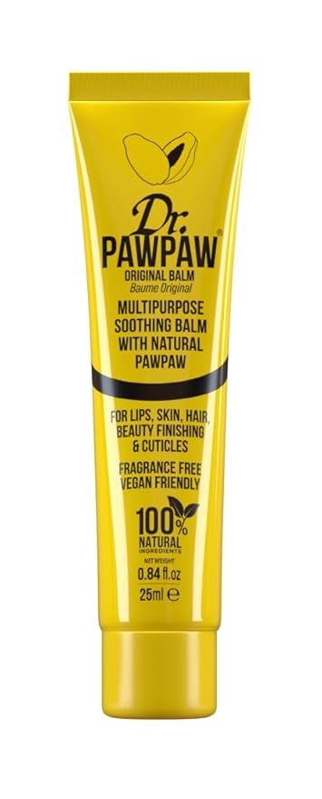 Original Balm, Multi-Purpose Natural No Fragrance Balm for Hydrating Lips, Skin, Hair, Cuticles, Nails & Beauty Finishing (25 ml)