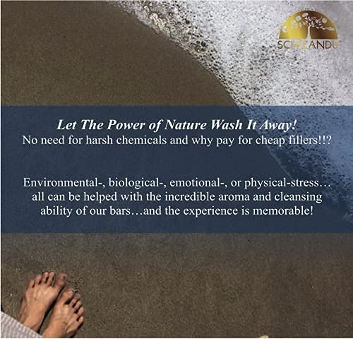 Shampoo Bar, Organic Herbal Hair Care with Essential Oils | 3.5 oz. | 100% Pure Natural Luxury To Renew, Nourish and Strengthen | Moisturizing, Nourishing Shampoo Bar