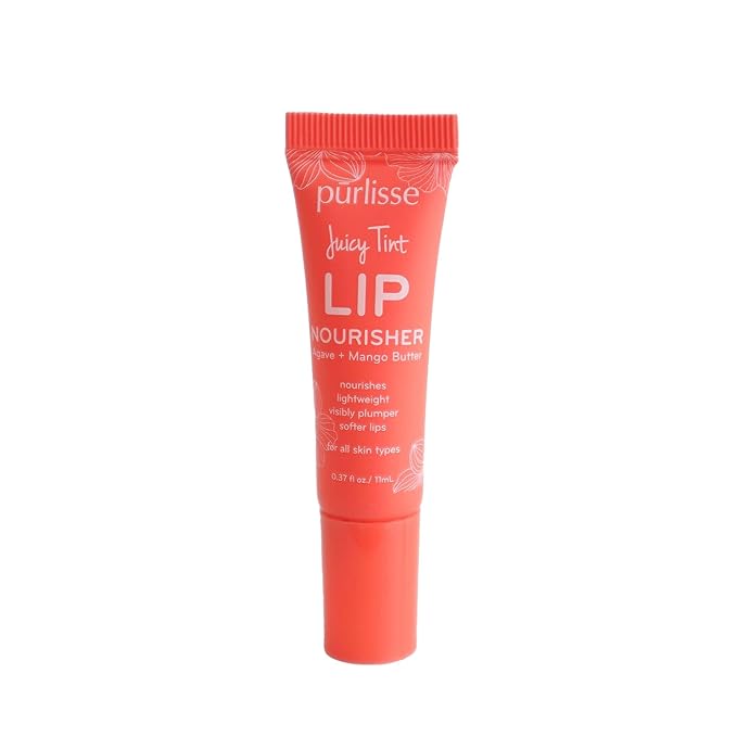 Purlisse Juicy Tint Lip Nourisher - Tinted Lip Moisturizer (Sunset Shine)