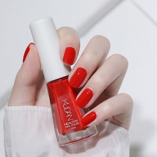 Nail Polish set - Nail Lacquer Quick Dry, Full Size, Vibrant, Colorful, Trendy, Glitter, Glossy, Metallic, Matte Nail Art Nail Shades (N6 Chinese red, 52g)
