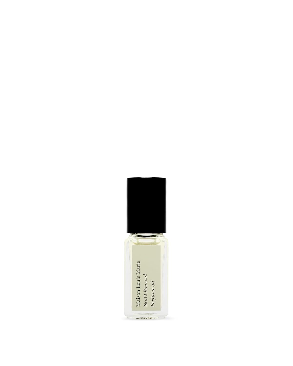 Maison Louis Marie - No.12 Bousval Natural Roll-On Perfume Oil Sample | Luxury Clean Beauty + Non-Toxic Fragrance (0.1 fl oz | 3 ml)