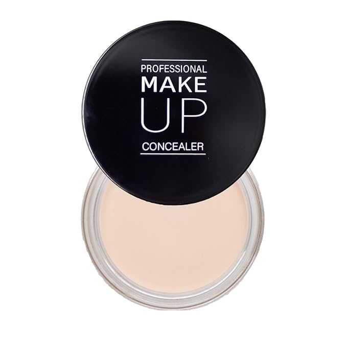 7 Color Solid Concealer Full Coverage Correcting Cream Concealer Waterproof Long-lasting Under Eye Concealer for Dark Circles Color Corrector Pro Concealer (Color 01)