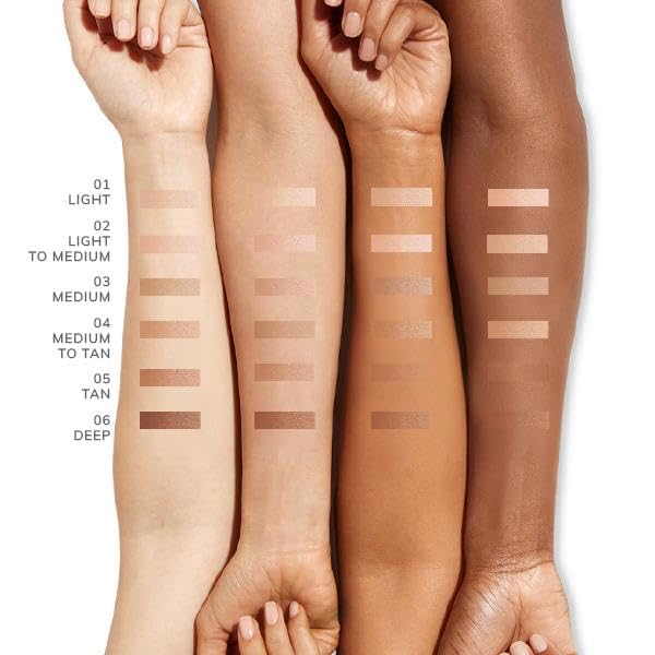 FARMASi Make Up BB Cream Beauty Balm, Full-Coverage Foundation, Concealer, Moisturizer BB Cream for All Skin Types, 1 fl. oz. / 30 ml (Light to Medium)