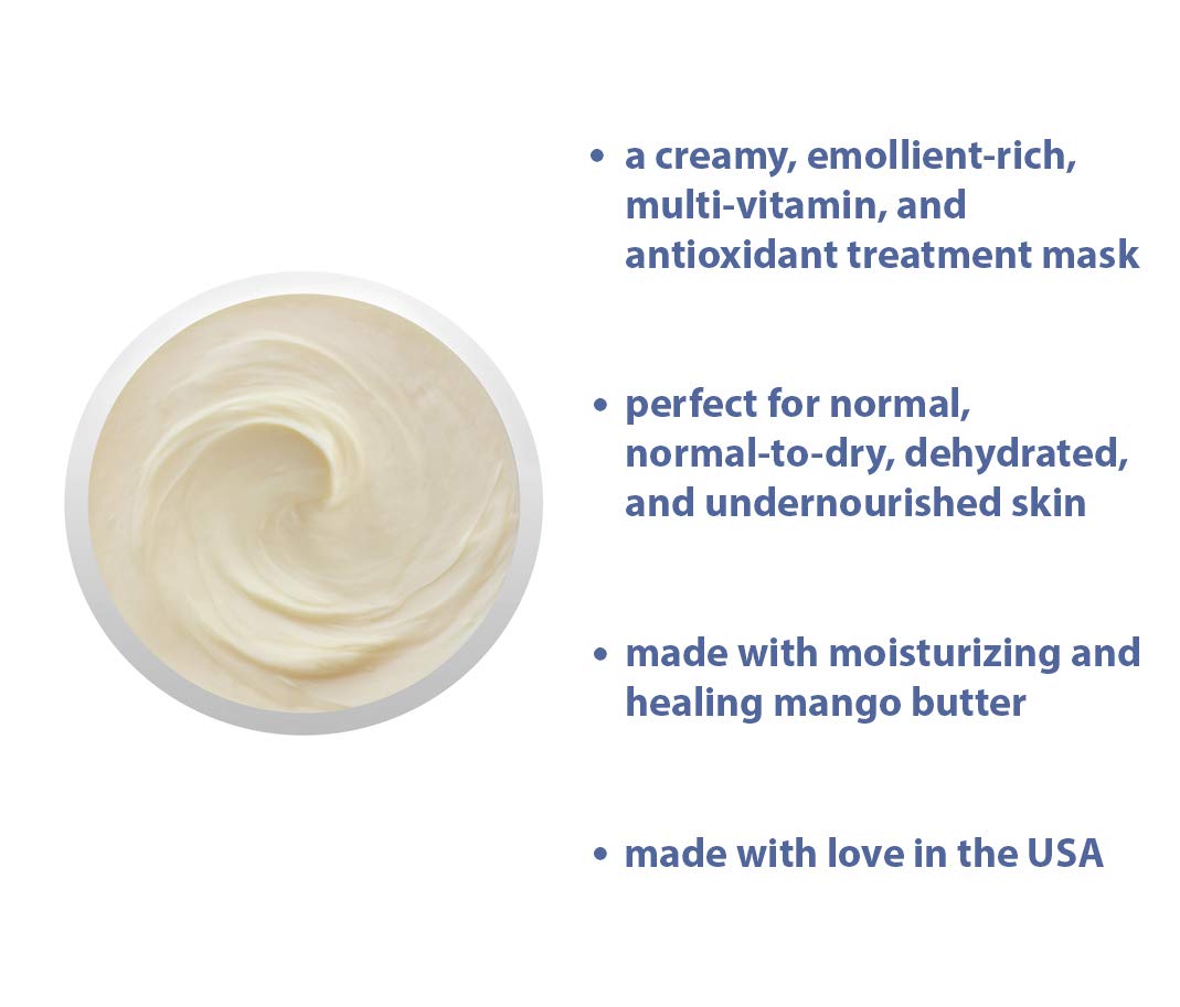 Raya Skin Recovery Masque (600) | Calming, Multi-Vitamin Facial Treatment Mask for Dry and Dehydrated Skin | Nourishes, Brightens, and Refines Complexion