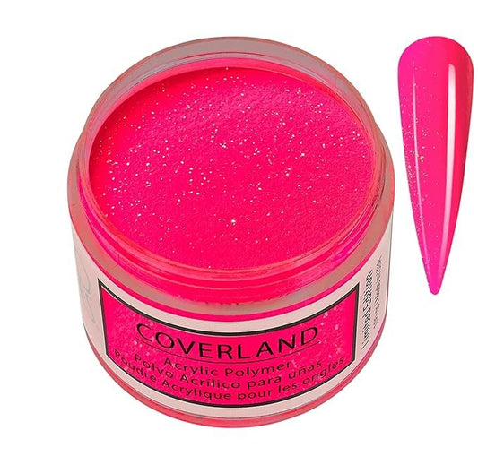 Tones Coverland Acrylic Nail Powder "Strawberry Margarita" - Limited Edition Acrylic Powder for Nail Design, Sculpting, and Masking Nail Bed Imperfections - (1.5 Oz)