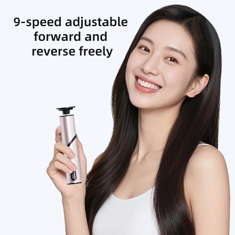 Foldable Foot Callus Remover Tool Electric-Professional Aluminum Callus Remover for Feet-Stepless Speed Control Pedicure Tools for Dead Skin with 20pcs Sandpaper Discs